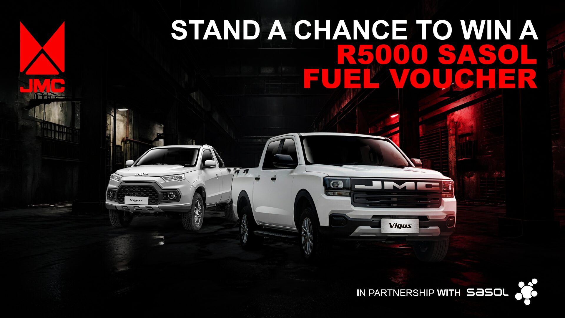 JMC x Sasol Rewards competition